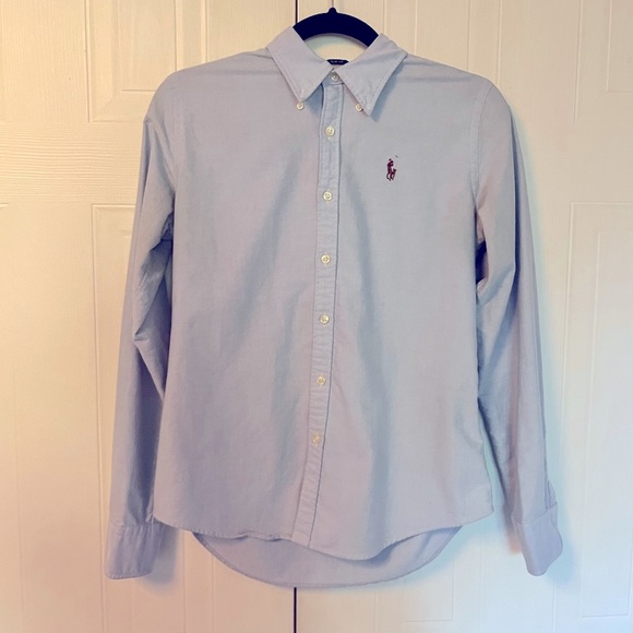 Polo Ralph Lauren Tops - POLO by Ralph Lauren - Pastel Blue Button Down Shirt